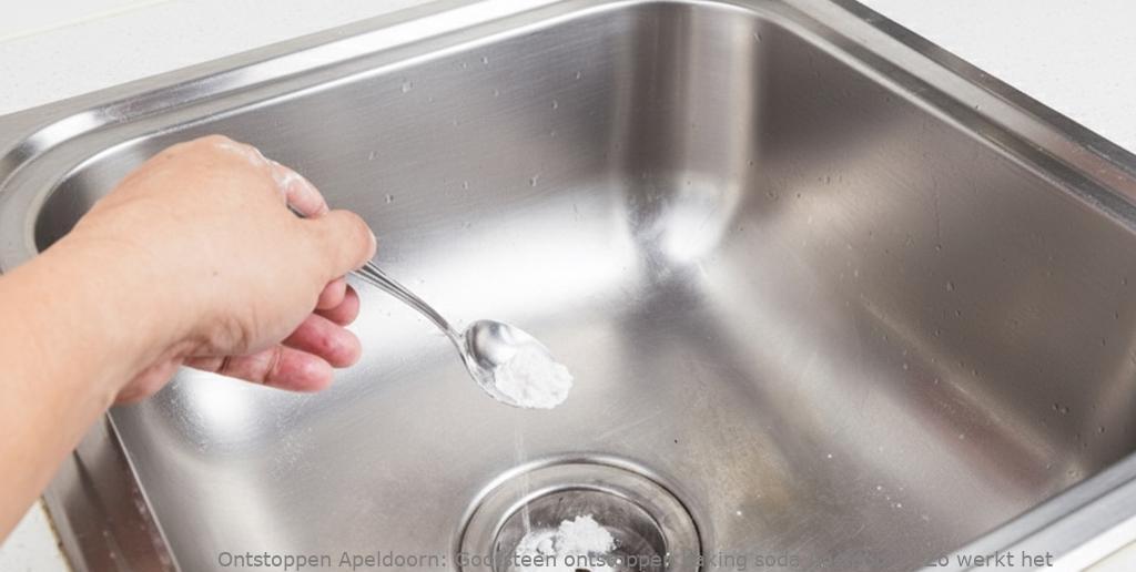 Gootsteen ontstoppen baking soda Apeldoorn: Zo werkt het