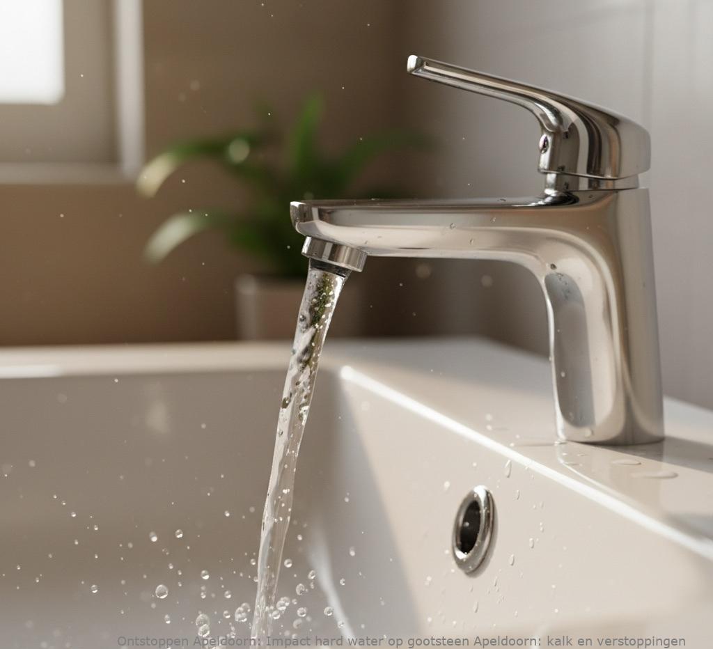 Impact hard water op gootsteen Apeldoorn: kalk en verstoppingen