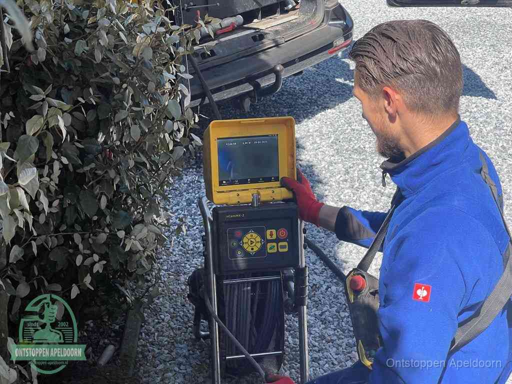 Rioolinspectie met camera in Apeldoorn