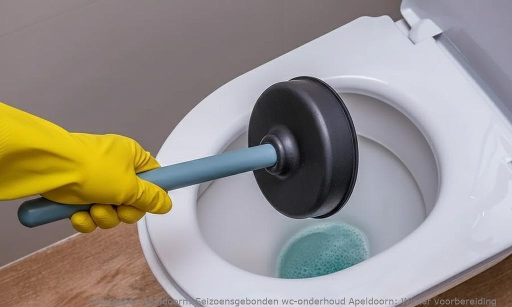 Seizoensgebonden wc-onderhoud Apeldoorn: Winter voorbereiding
