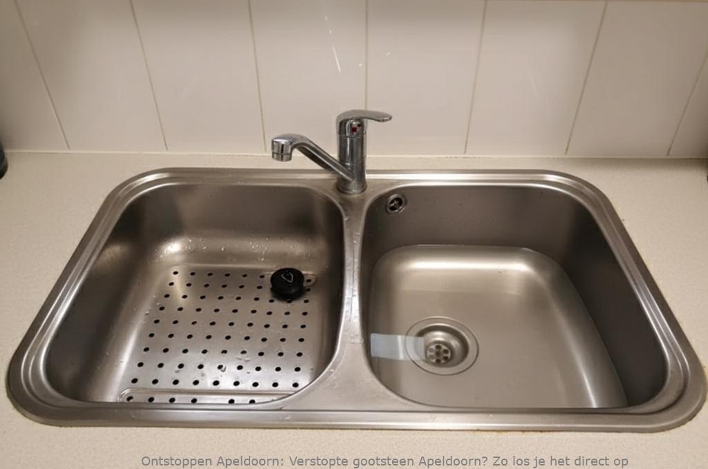 Verstopte gootsteen Apeldoorn? Zo los je het direct op