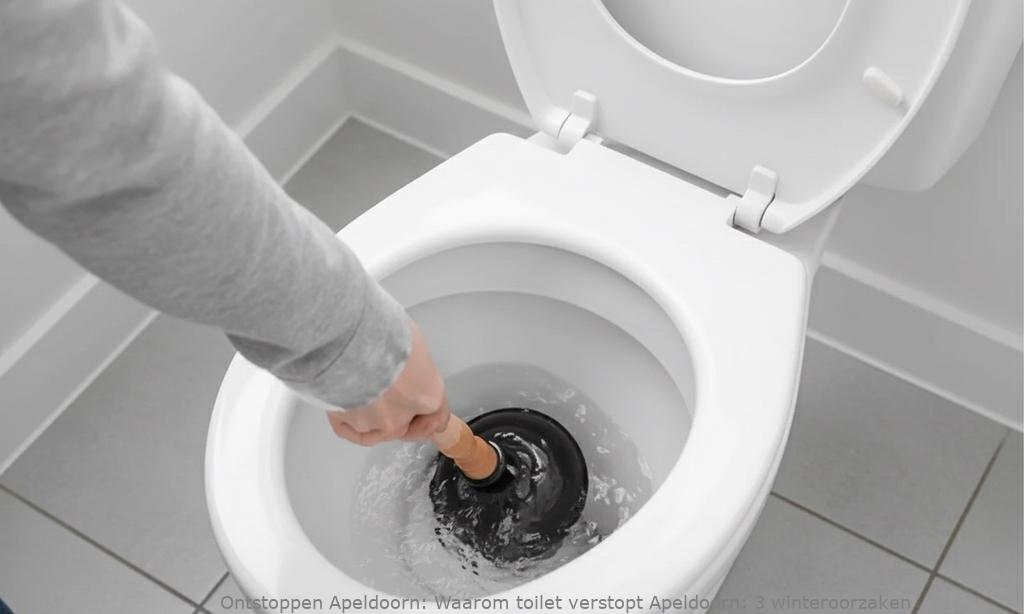 Waarom toilet verstopt Apeldoorn: 3 winteroorzaken